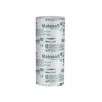 Matosoft NATURAL Podkład podgipsowy naturalny 15cmx3m MATOPAT | 1 szt.